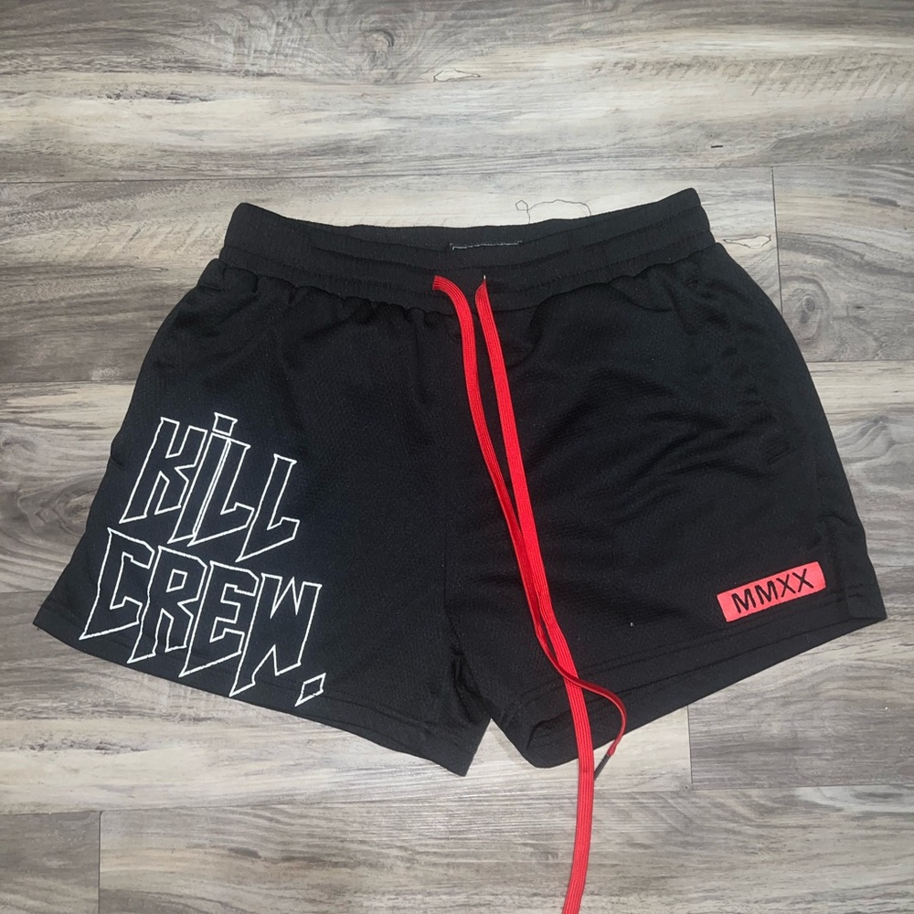 Kill Crew Black Shorts